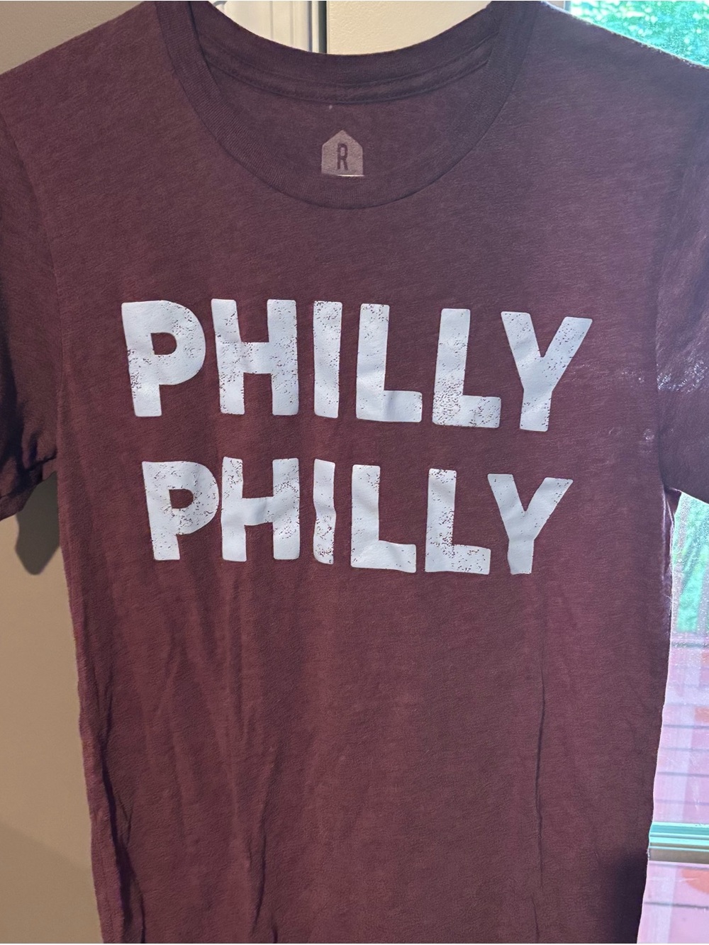 PHILLY Graphic Short Sleeve Tee - Burgundy